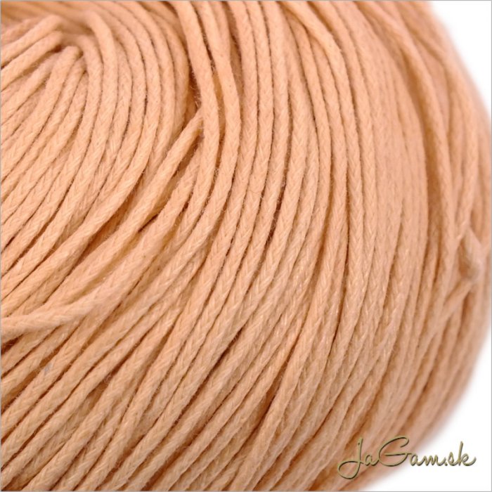 Voskovaná šnúrka 1mm, svetlooranžová -66m (1407)